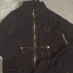 True Religion Kids Black Jacket